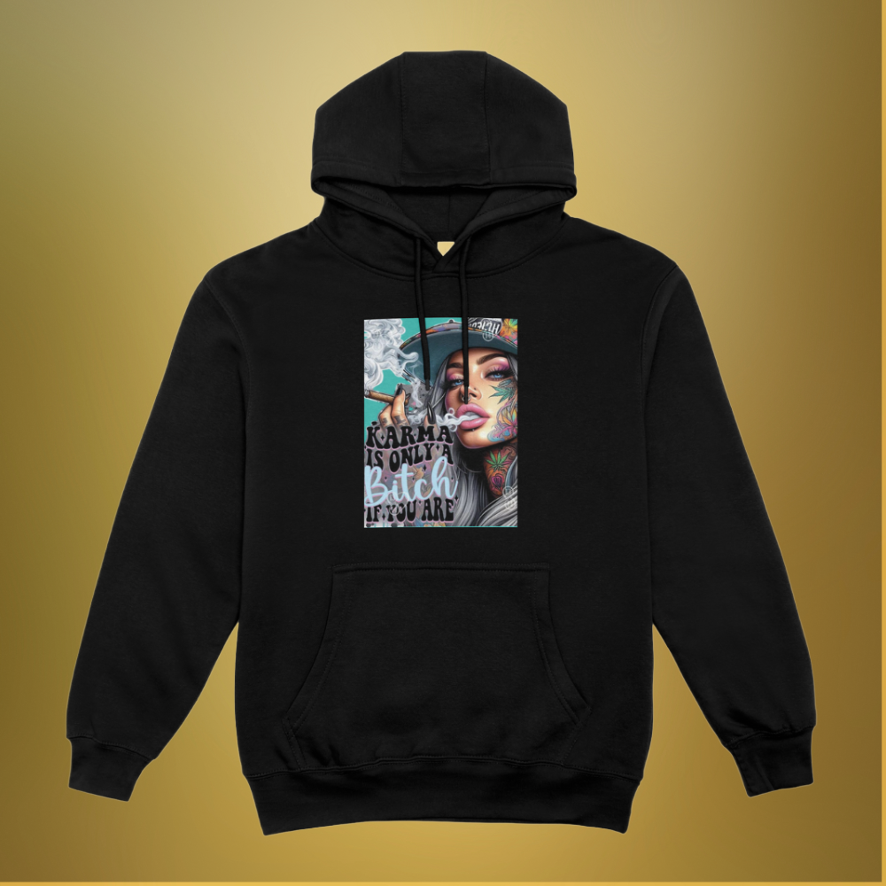 Hoodie "Karma babe"